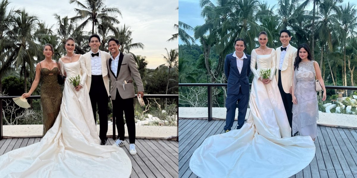 Portraits of the Invited Guests at the Second Day Reception of Luna Maya-Maxime Bouttier