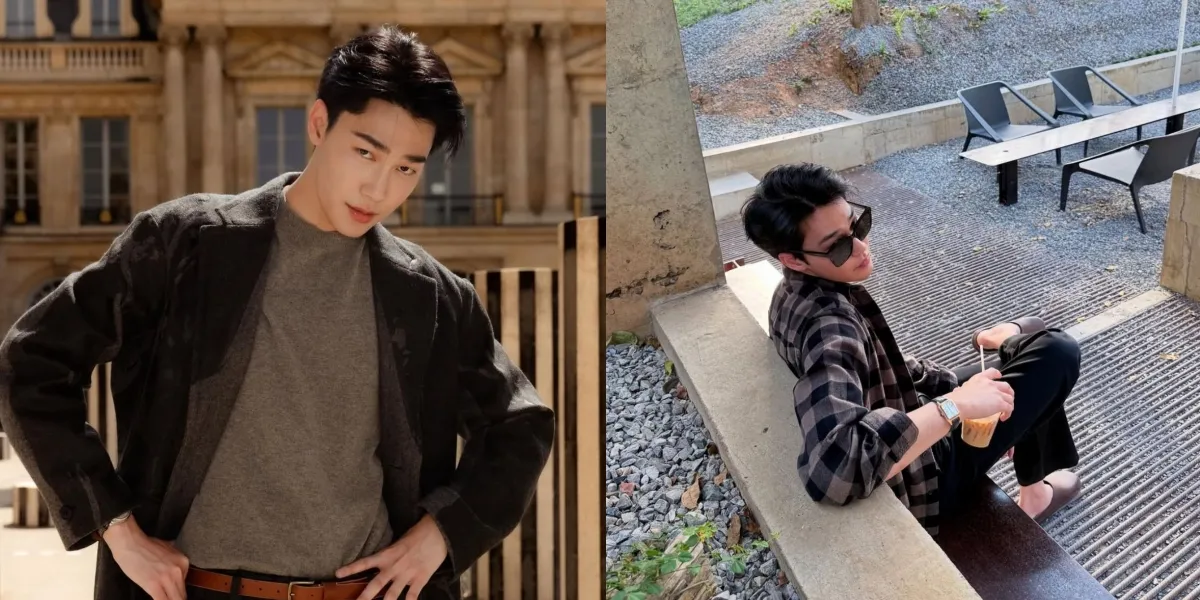 Portrait of the Handsome Dew Jirawat, a Thai Actor, Gaining Fame at 24 Years Old!