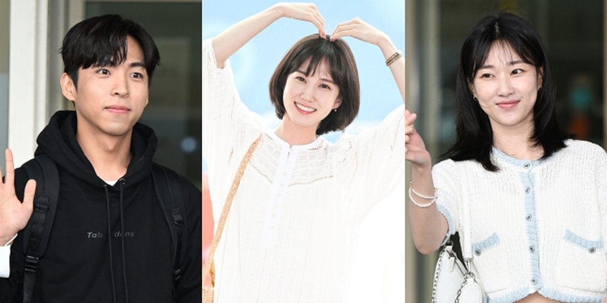 Portrait of Park Eun Bin with Other 'EXTRAORDINARY ATTORNEY WOO' Cast Members Departing for Vacation in Bali