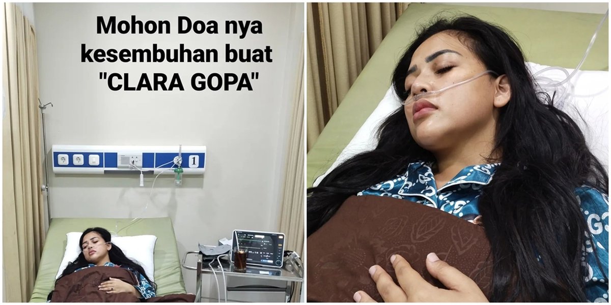 Portrait of Dangdut Singer Clara Gopa Duo Semangka Weakly Lying in the Hospital, Manager Asks for Healing Prayers