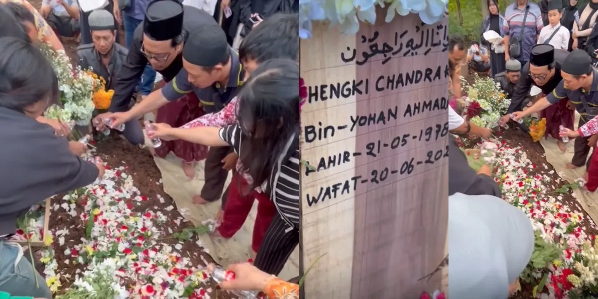 The Funeral Portrait of Hengki Kawilarang, Aisyahrani Reveals the Designer Underwent Dialysis Before Passing Away