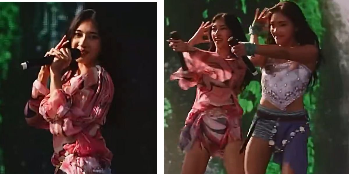 Portrait of NO NA's Performance on Stage at Head In The Clouds 2025 Los Angeles, Received a Warm Welcome