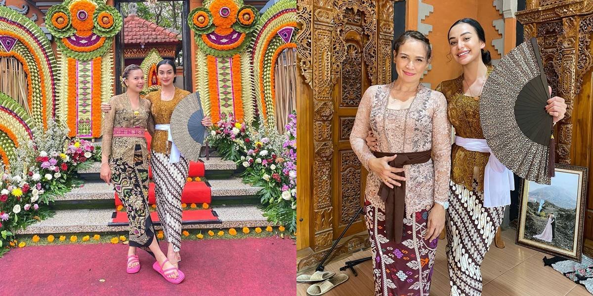 Portrait of Nora Alexandra in Balinese Traditional Dress, Radiating a Beautiful Aura = Captivating Smile