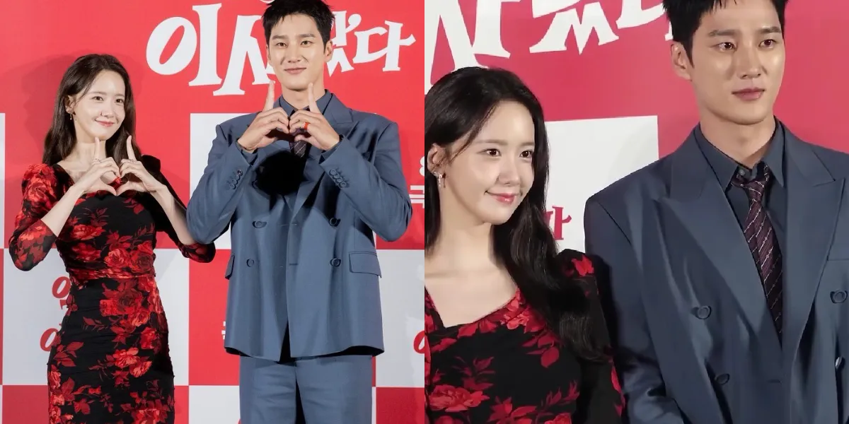 Portrait of Yoona SNSD and Ahn Bo Hyun at the Press Conference for the Comedy Film ‘PRETTY CRAZY’