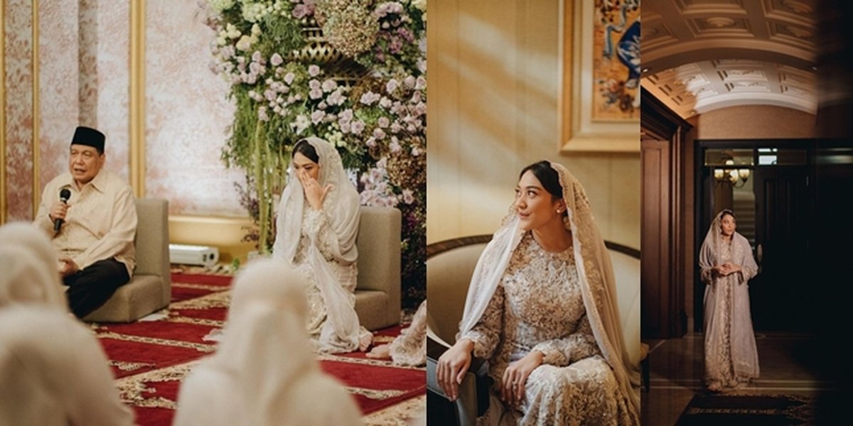 Portrait of Pre-Wedding Ceremonies of Putri Tanjung, Luxuriously Decorated with Flowers - Chairul Tanjung Unable to Hold Back Tears