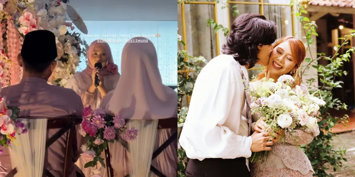 Portrait of Nadin Amizah's Religious Ceremony Ahead of Marriage with Faishal Tanjung