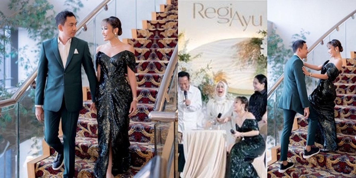 Portraits of Ayu Dewi and Regi Datau's 10th Anniversary Celebration, Enlivened by Many Artists