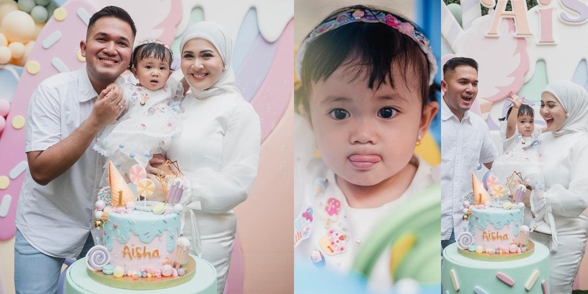 Portrait of Aisha's Birthday Celebration, Kesha Ratuliu's Second Child, Fun Party with Family