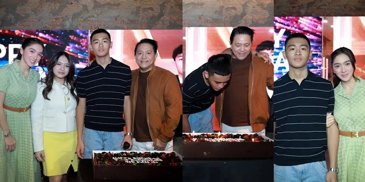 Portrait of the 16th Birthday Celebration of Junio Rumangkang, Angel Karamoy Reconciles with Ex-Husband