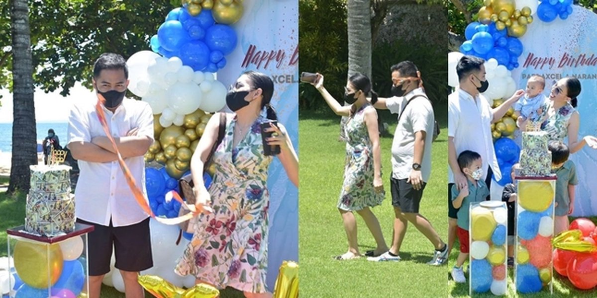 Portrait of Axcel Narang's 27th Birthday Celebration, Kezia Karamoy Gives Sweet Surprise Party at Luxury Resort Bali