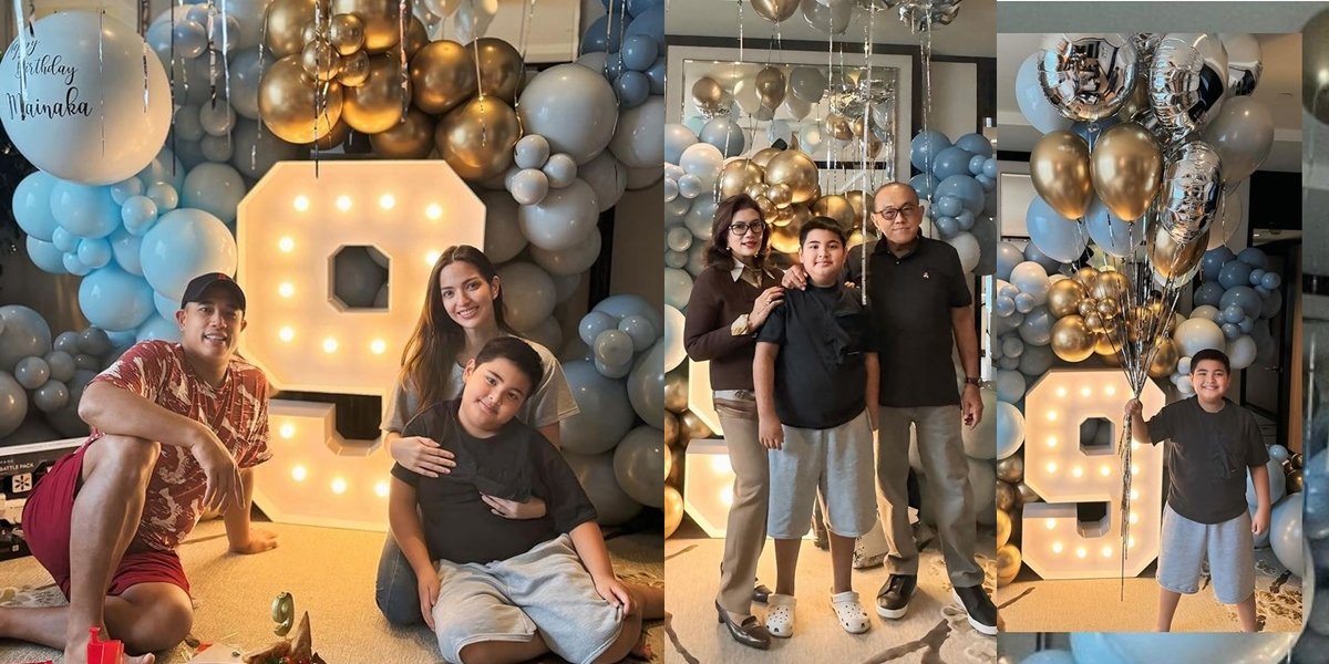 Portrait of Mainaka's 9th Birthday Celebration, Nia Ramadhani Holds a Grand Party in Hong Kong with Family