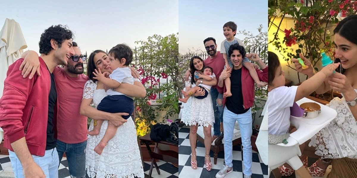 Portrait of Jeh Ali Khan's First Birthday Celebration, Son of Kareena Kapoor and Saif Ali Khan, Fun with Family