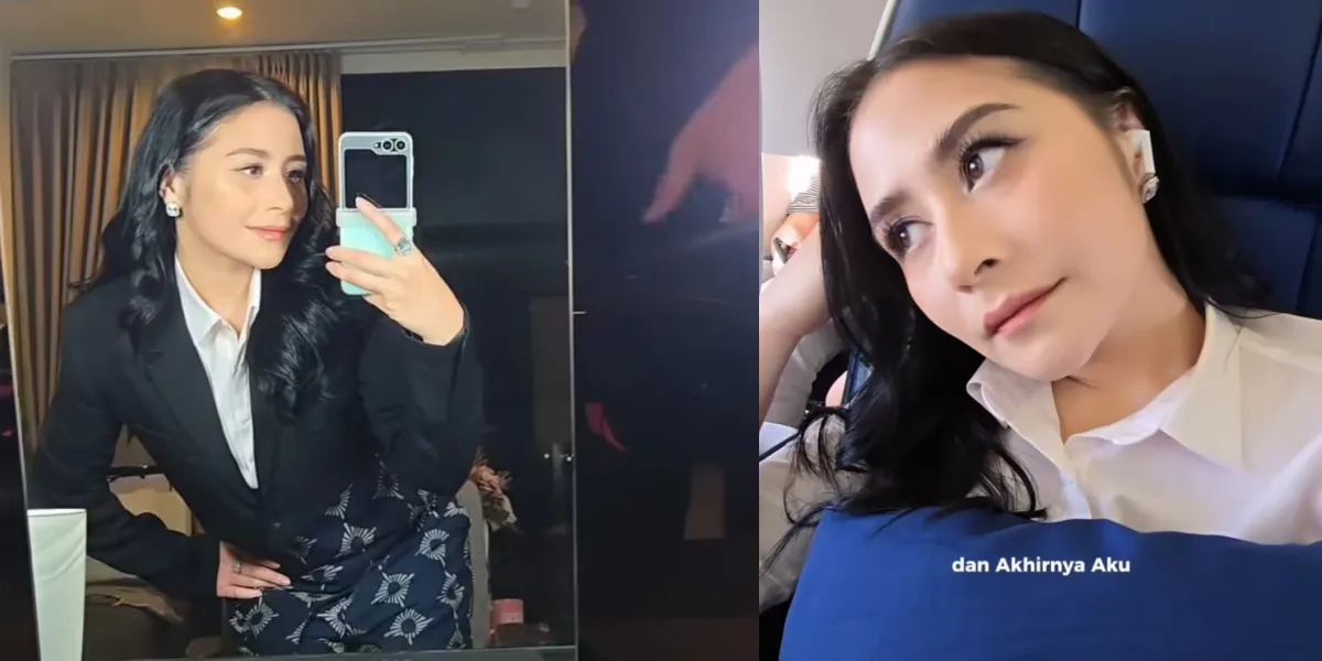 Portrait of Prilly Latuconsina's Journey to Malaysia and New York, Admits to Missing Her Flight