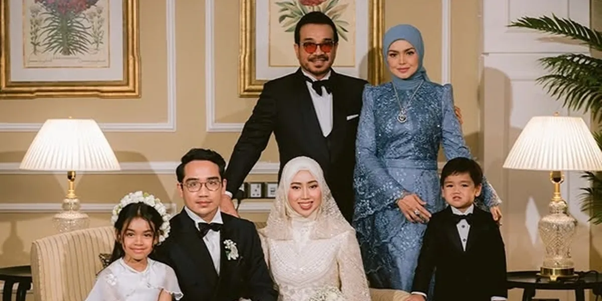 Portrait of Aazief Khalid's Wedding, Siti Nurhaliza's Stepchild, Held Lavishly in Kuala Lumpur