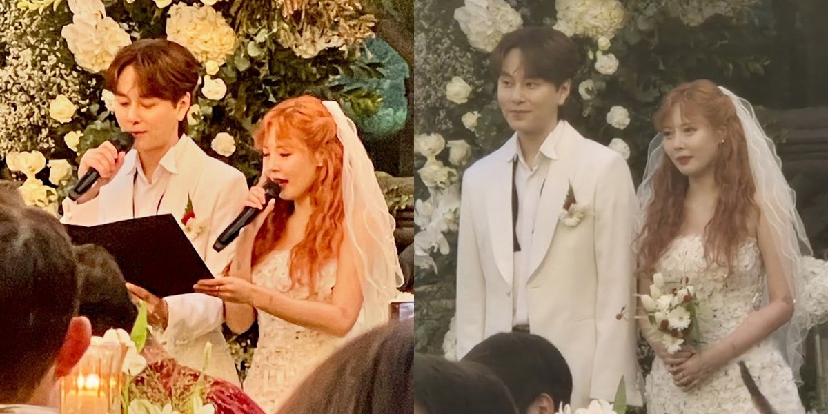 Portrait of Hyuna and Yong Junhyung's Wedding, Happy Couple But Still Facing Criticism from Netizens