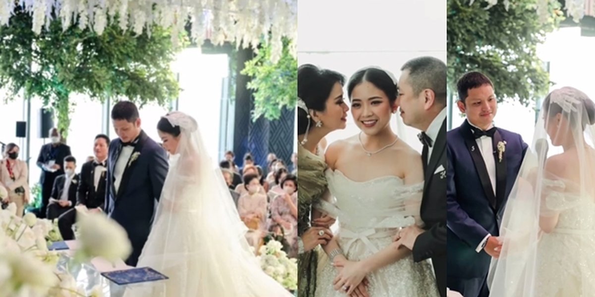 Portrait of Jessica Tanoe's Wedding with EMTEK Boss's Son, Luxurious like CRAZY RICH ASIA - Attended by Jokowi