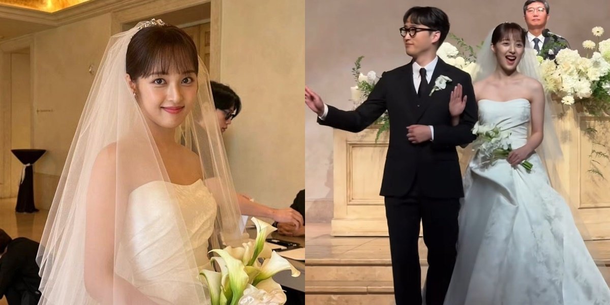 Portrait of Kim Bo Ra and Jo Ba Reun's Wedding, Beautiful Bride and Attended by Kim Hye Yoon