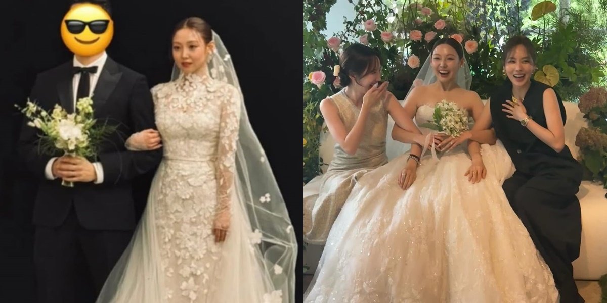 Wedding Portrait of Min, Former Miss A, which Became a Reunion Event, Suzy's Absence Was Questioned