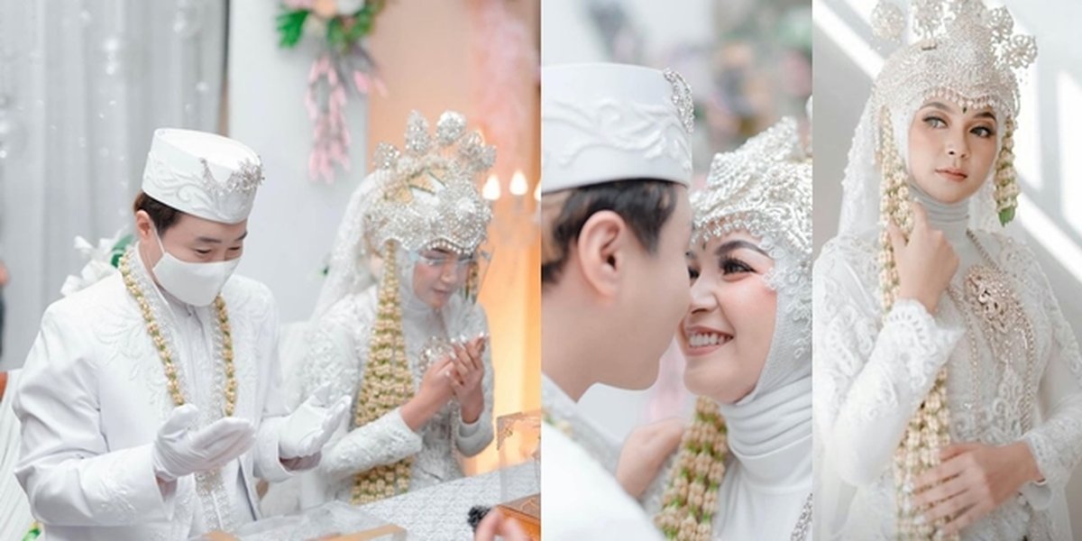 Portrait of Singer Kania Permatasari and Ujung Oppa's Conversion Wedding - Legally Married in Korea and Indonesia