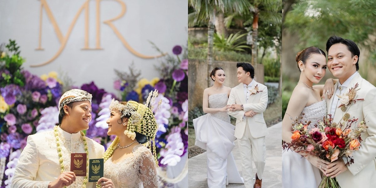 The Wedding Portrait of Rizky Febian and Mahalini Now in the Spotlight, Recently Filed for Marriage Validation at the Religious Court