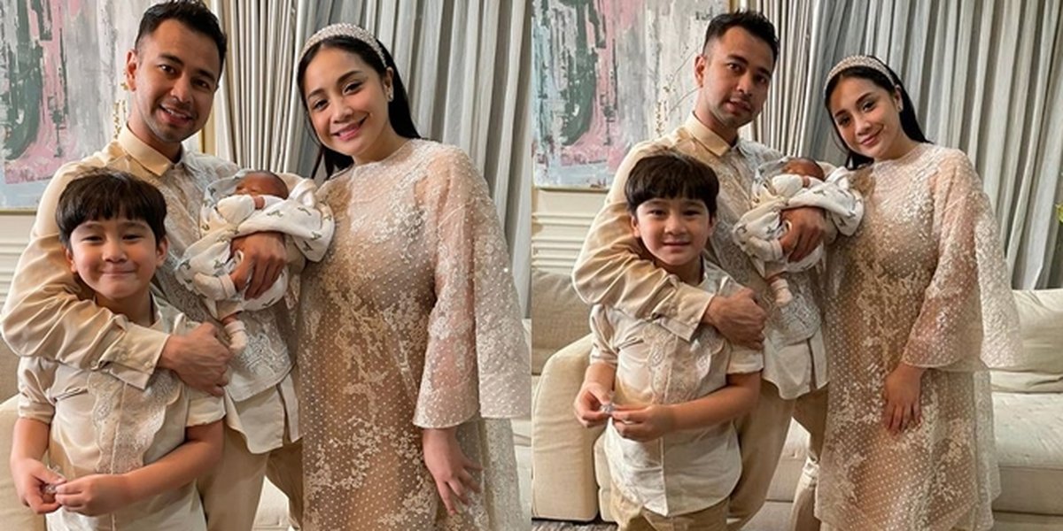 First Portrait of Raffi Ahmad's Complete Family of Four with Nagita Slavina, Rafathar, and Baby Rayyanza: Sultan Andara who is So Happy