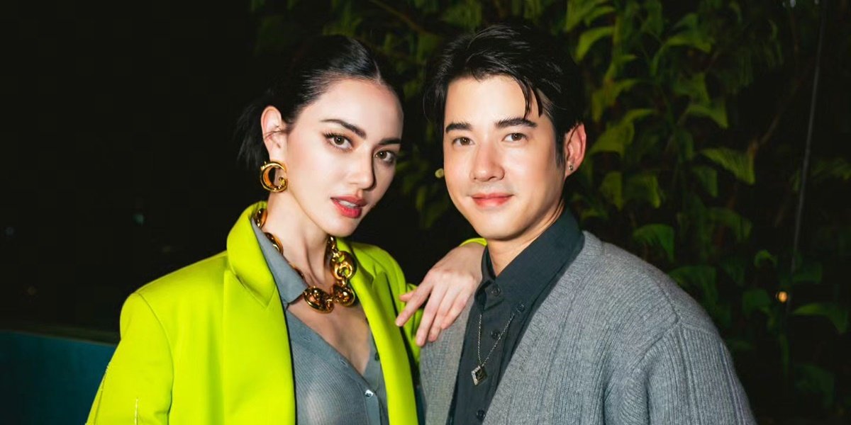 Portrait of the Charm of Mai Davika and Mario Maurer in Jakarta, Joining the Promotion of the Film 'KANG MAK FROM PEE MAK'