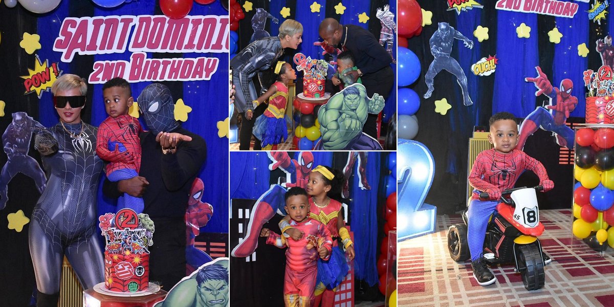 Portrait of Baby Dom's Birthday Party Celebration, Kimmy Jayanti's 2nd Child - Luxurious Superhero Theme