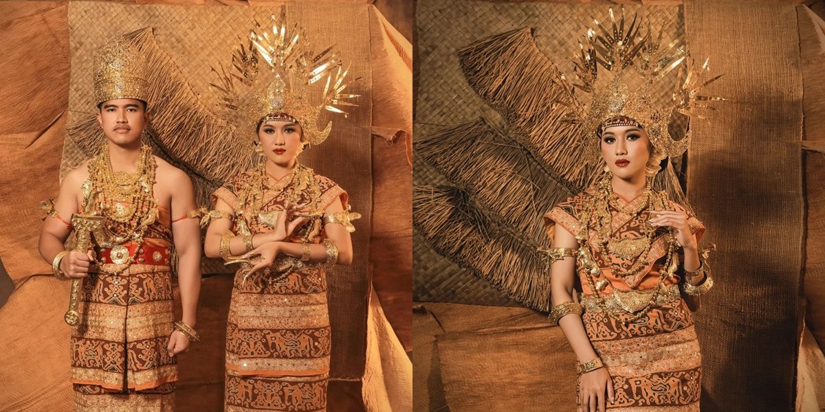 Latest Pre-Wedding Photos of Kaesang and Erina Gudono Wearing Traditional Lampung Attire, the Beauty of the Future Bride Attracts Attention