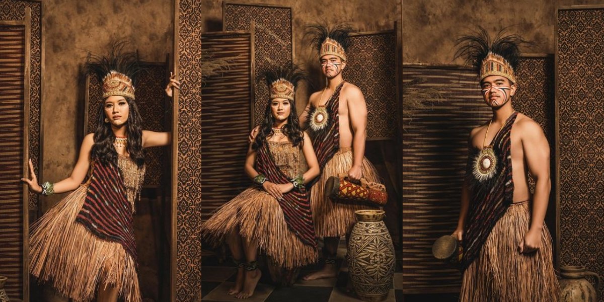 Latest Pre-wedding Portraits of Kaesang Pangarep and Erina Gudono, Captivating with Papua Traditional Style - Hold Your Breath So You Won't Get Bored