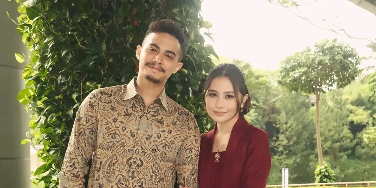Potret Prilly Latuconsina dan Omara Esteghlal Kondangan, Serasi Berkebaya dan Batik