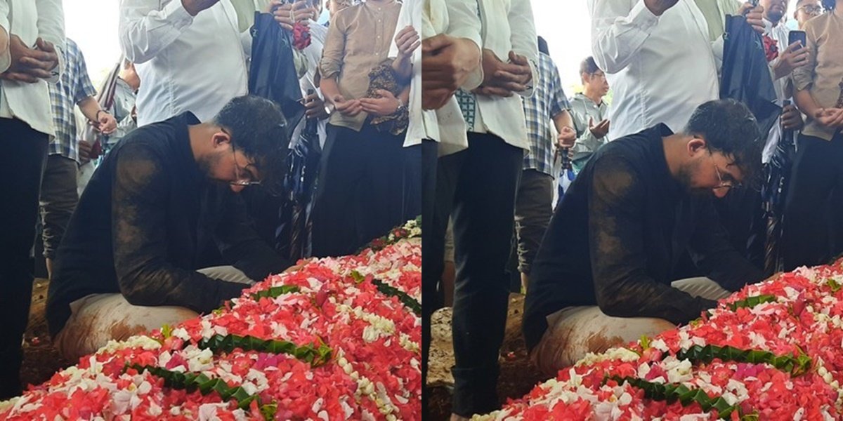Portrait of Quraish Shihab at His Son-in-Law's Funeral, Calls Rain a Good Sign and Reveals Najwa Shihab's Condition