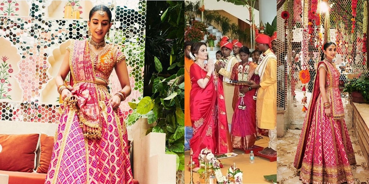 Portrait of Radhika Merchant Ahead of Marriage with Anant Ambani, Crazy Rich Indian Family Holds Mass Wedding - Invites Justin Bieber to the Sangeet Ceremony