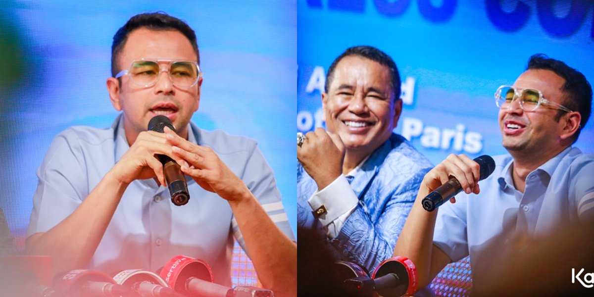 Portrait of Raffi Ahmad Speaking Out About Money Laundering Allegations, Revealing RANS' Trillion-Dollar Value and Invited to Compare Wealth by Hotman Paris