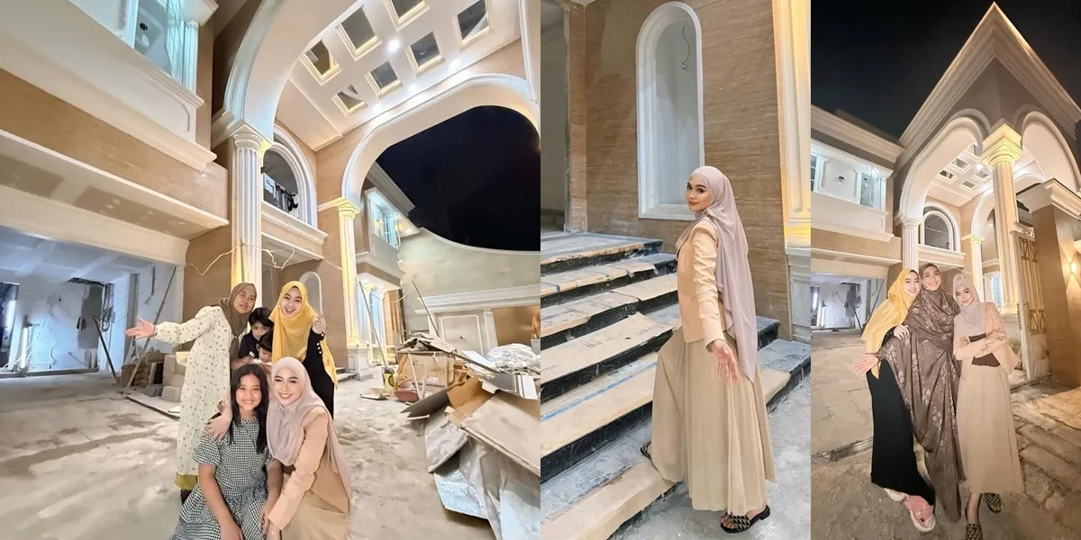 Portrait of Ria Ricis Visiting Her New House with Family, Almost - Super Luxurious