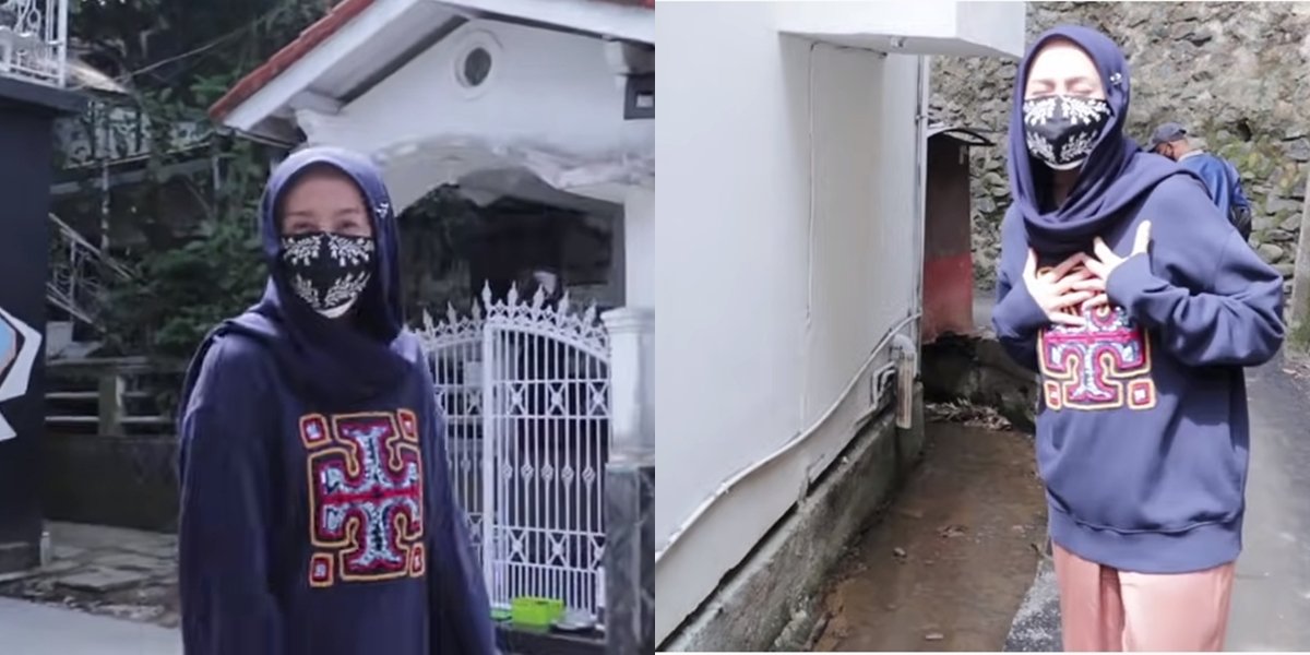 Portrait of Desy Ratnasari's Old House in Sukabumi, which Passed Through Narrow Alleys, Living There From Childhood to High School