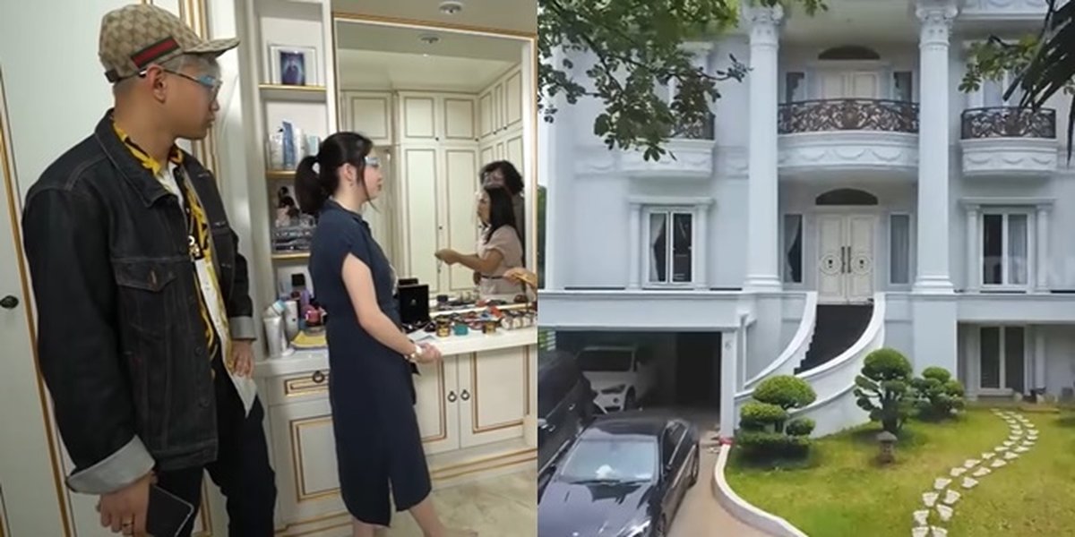 Portrait of Indra Kenz's Luxury House that Resembles a Palace in Jakarta, with a View like a Botanical Garden - Monthly Electricity Bill of Rp 15 Million