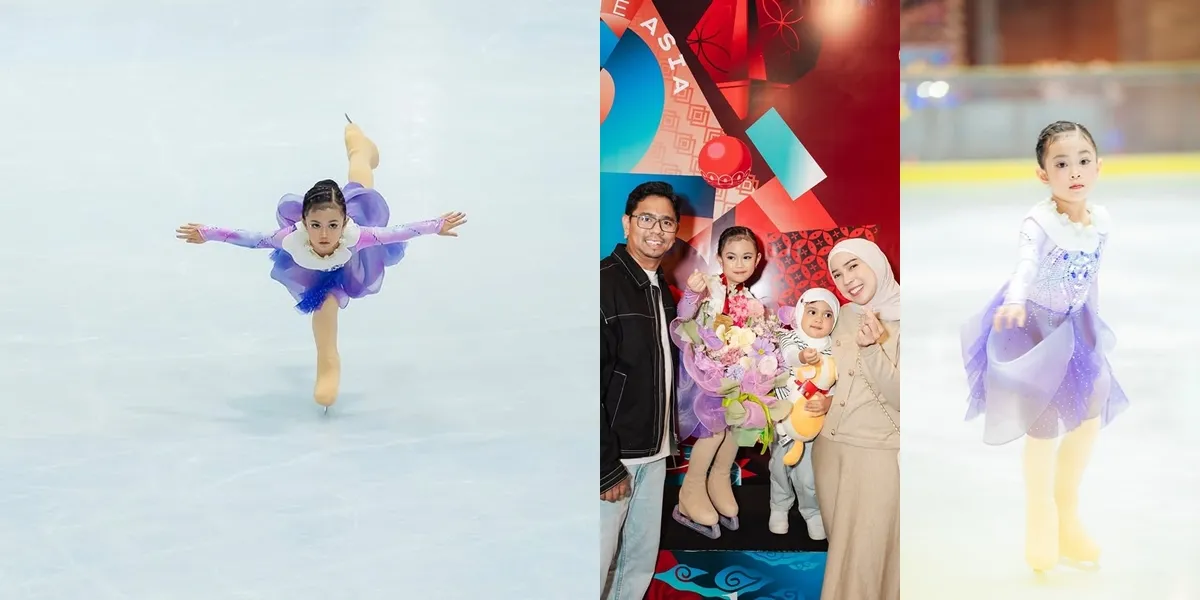 Portrait of Sada Amina Hanara, Daughter of Fitri Tropica, Wins Medal at Skate Asia 2025, Making Us Proud
