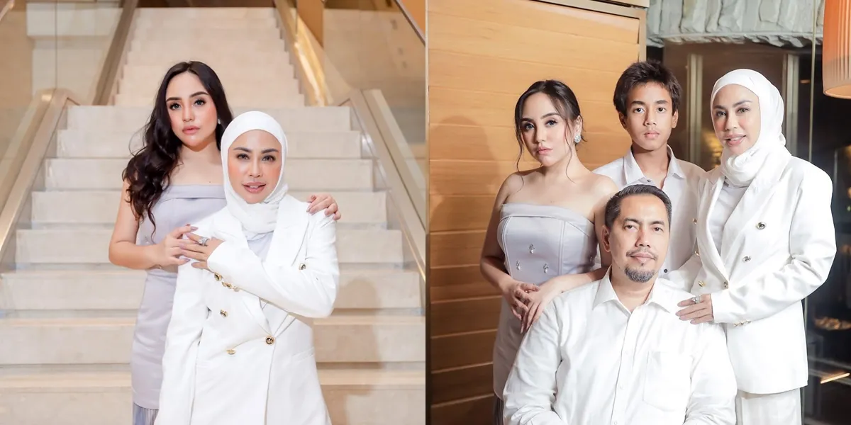 Portrait of Salmafina Sunan and Her Mother Who Are Harmonious Despite Different Religions, Already Accepting Their Child's Decision