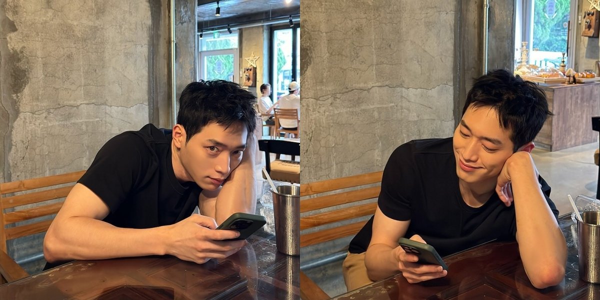 Seo Kang Joon's Portrait Captures Attention Through Latest Photo Post-Military Service, Handsome in a Black T-Shirt