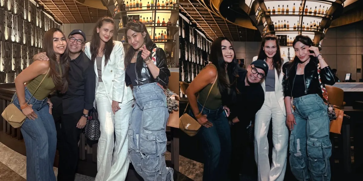 The Fun Portrait of Luna Maya Reuniting with the Cheerful Minister Gang, Ayu Dewi to Melaney Ricardo