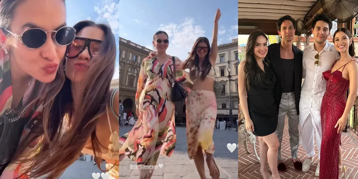 The Fun Portrait of Steffi Zamora Traveling with Millane Fernandez, the Future Sister-in-Law in Italy