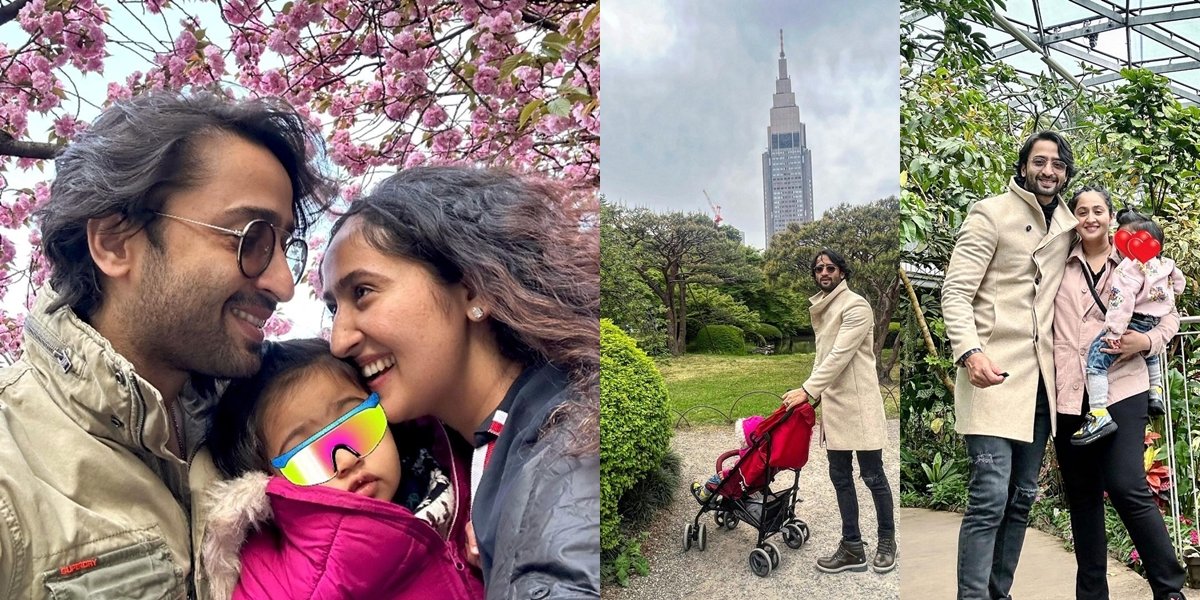 Portrait of Shaheer Sheikh's Vacation in Japan, Starting to Show the Adorable Face of His Child