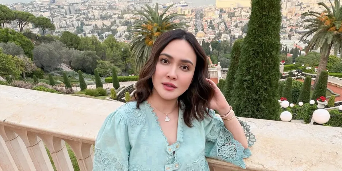 7 Photos of Shandy Aulia's Vacation in Palestine, Visiting the City of Jerusalem - Stopping by Al-Aqsa Mosque