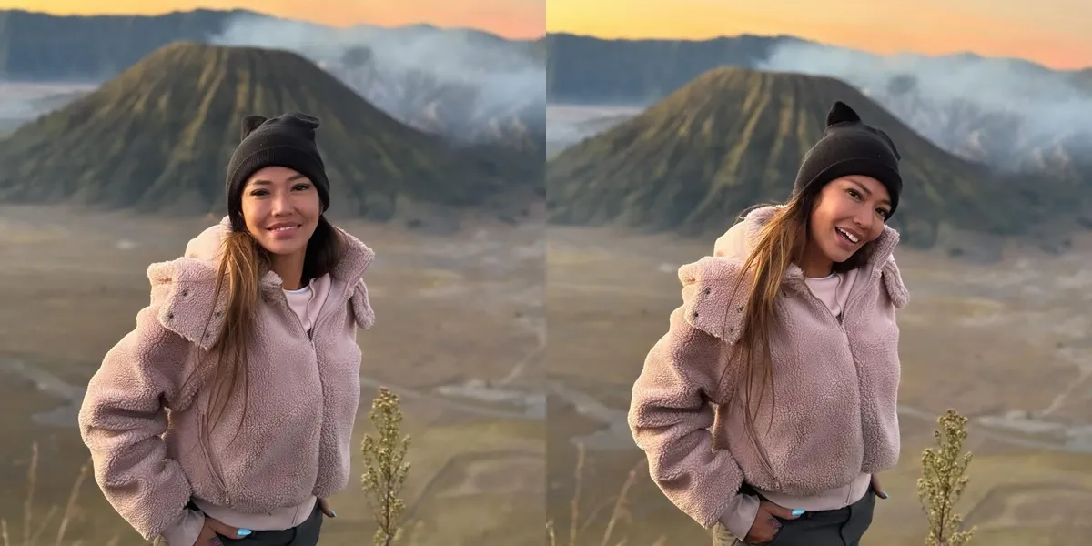 Portrait of Shanty Enjoying Sunrise at Mount Bromo, Falling from a Motorcycle - Entering Under a Concrete Truck