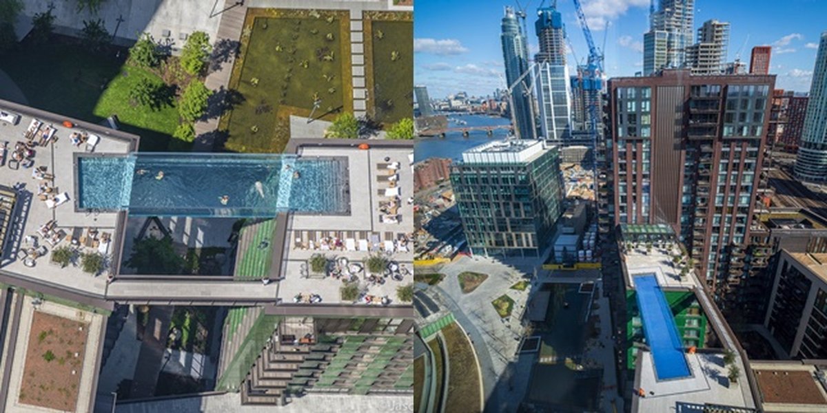 The First Sky Pool in the World, Floating Above the Streets of London