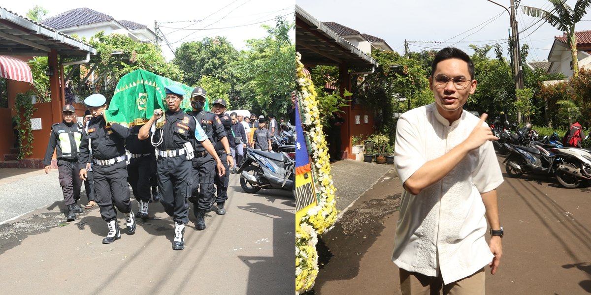 Portrait of the Atmosphere of Ben Kasyafani's Funeral Home, the Body Has Arrived