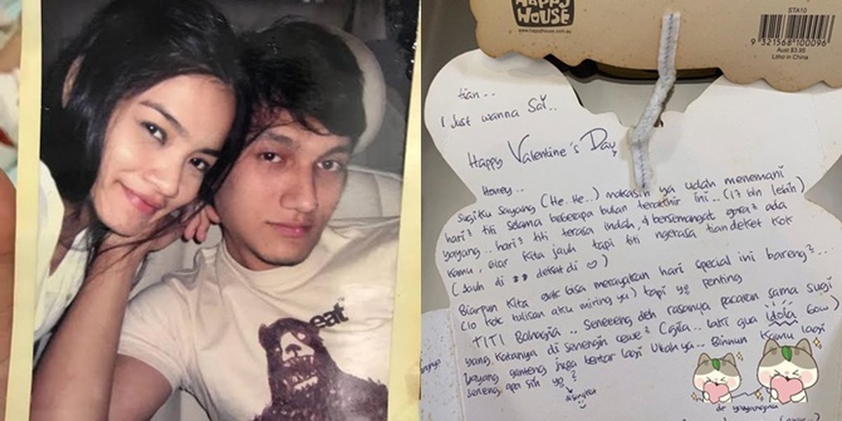 Portrait of Titi Kamal's Letter to Christian Sugiono When They Were in a Very Obsessed Relationship, There is an Old Photo as Proof of the 'Vampire' Actress Rejecting Aging