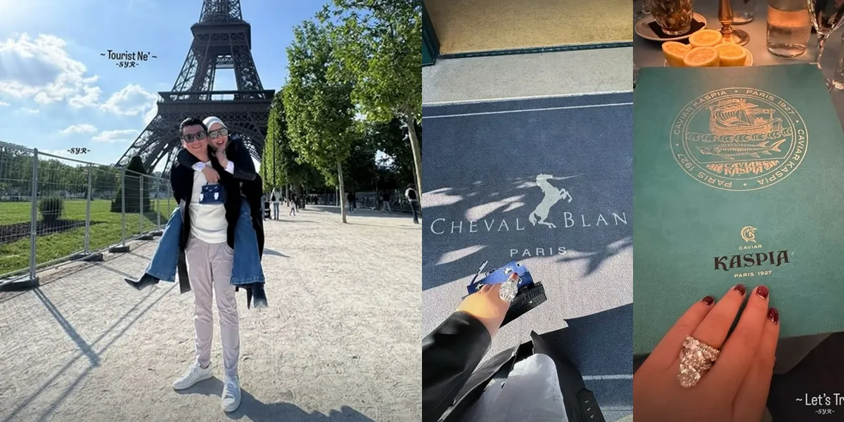 Syahrini's Private Shopping Portrait Again in Paris, Showcasing a Giant Diamond - Everything Must Be Approved by Mr. RB