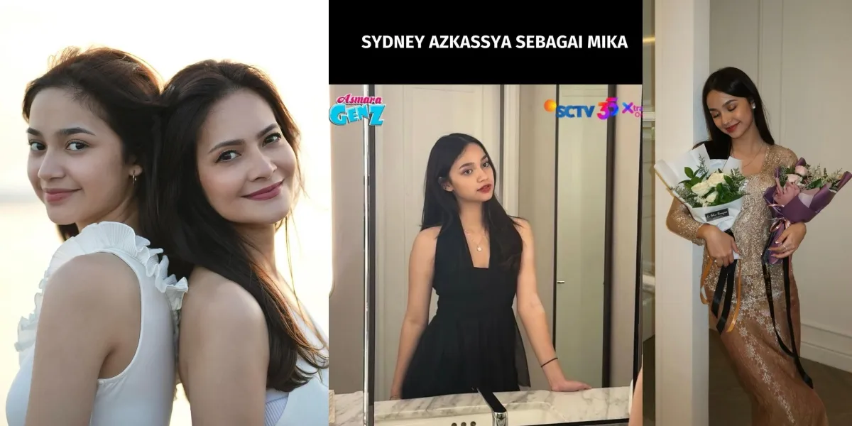 Portrait of Sydney Putri Cut Tari's Acting Debut in the Soap Opera 'ASMARA GEN Z'