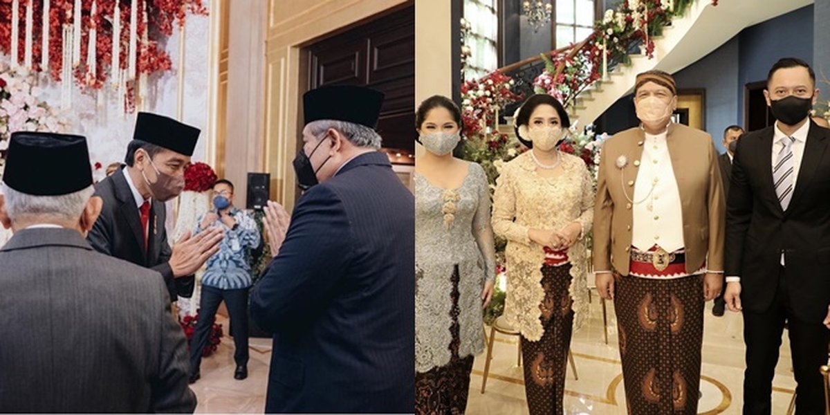 Portrait of Important Guests at Princess Tanjung's Wedding, from Ministers to Presidents, Aliya Rajasa's Baby Bump Was Touched